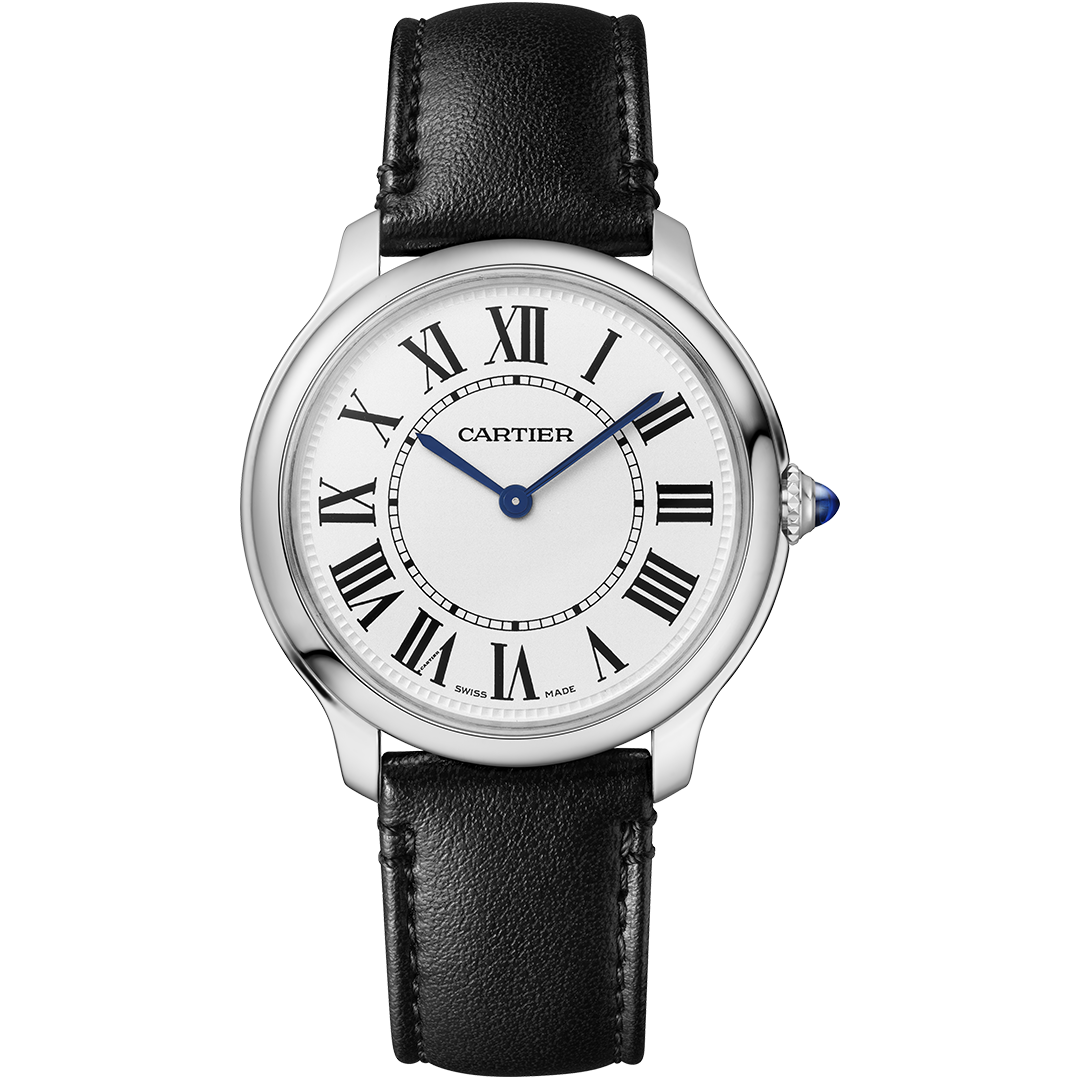Watch in steel Ronde Must de Cartier Cartier