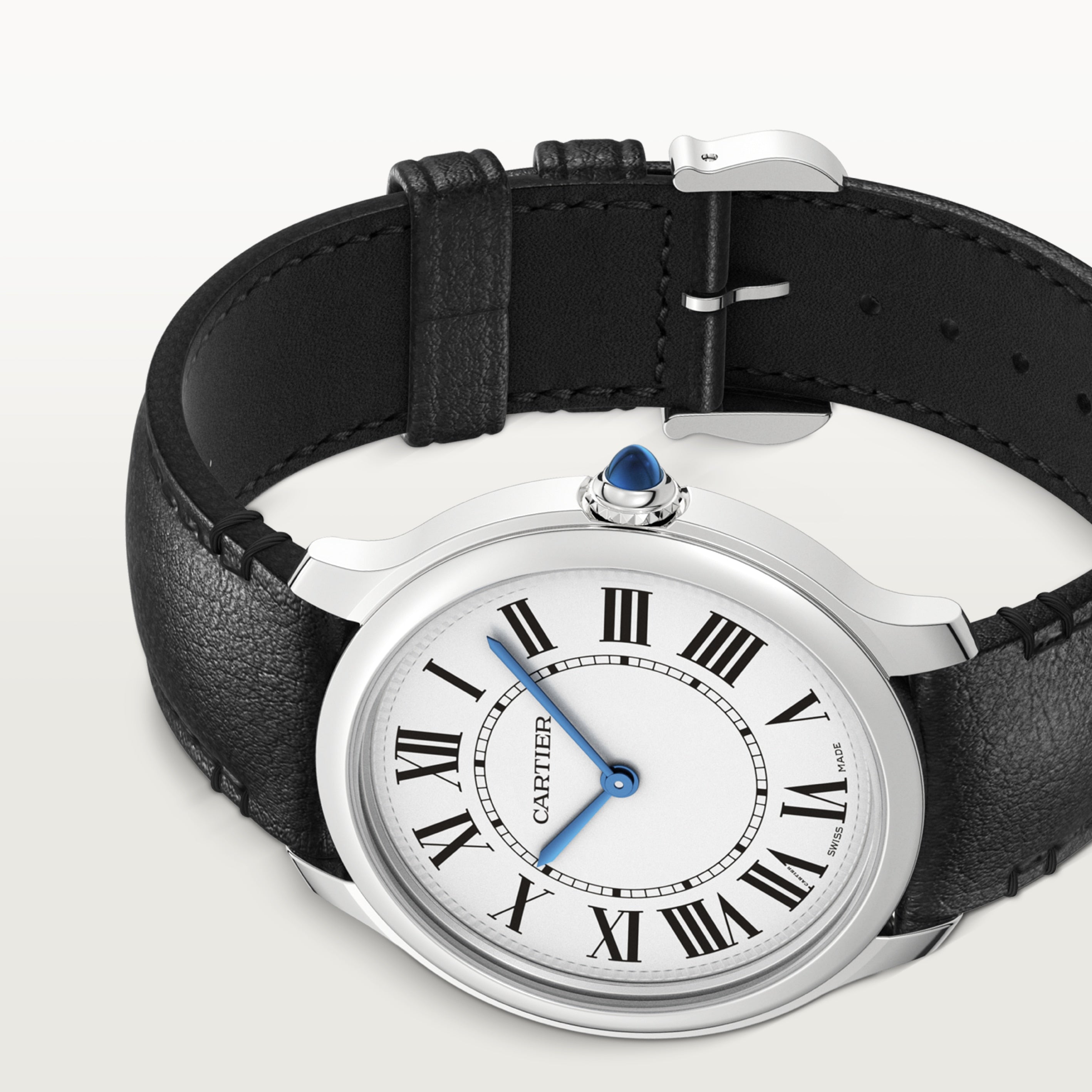 Orologio in acciaio Ronde Must de Cartier Cartier