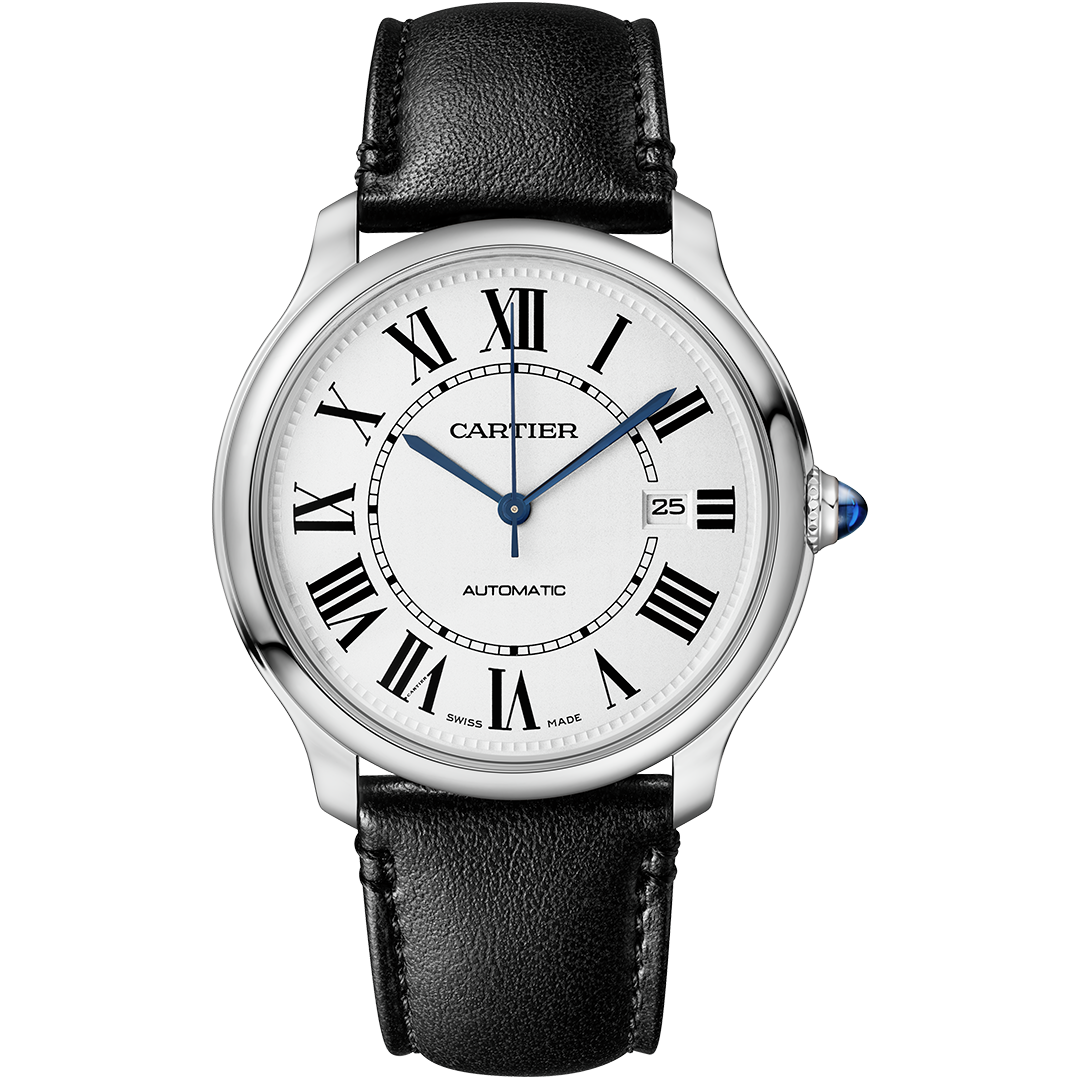 Watch in steel Ronde Must de Cartier Cartier