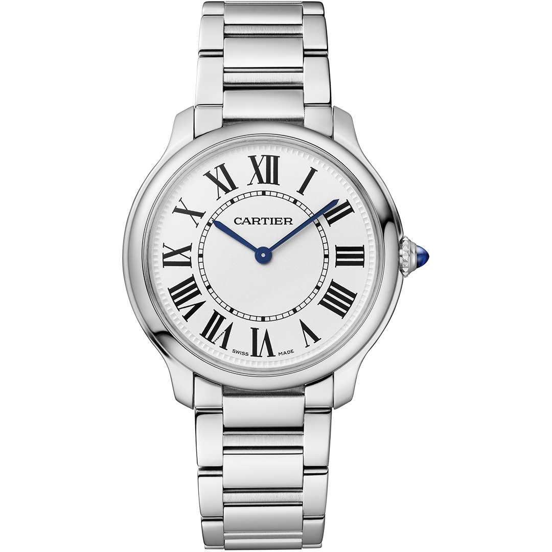 Watch in steel Ronde Must de Cartier Cartier