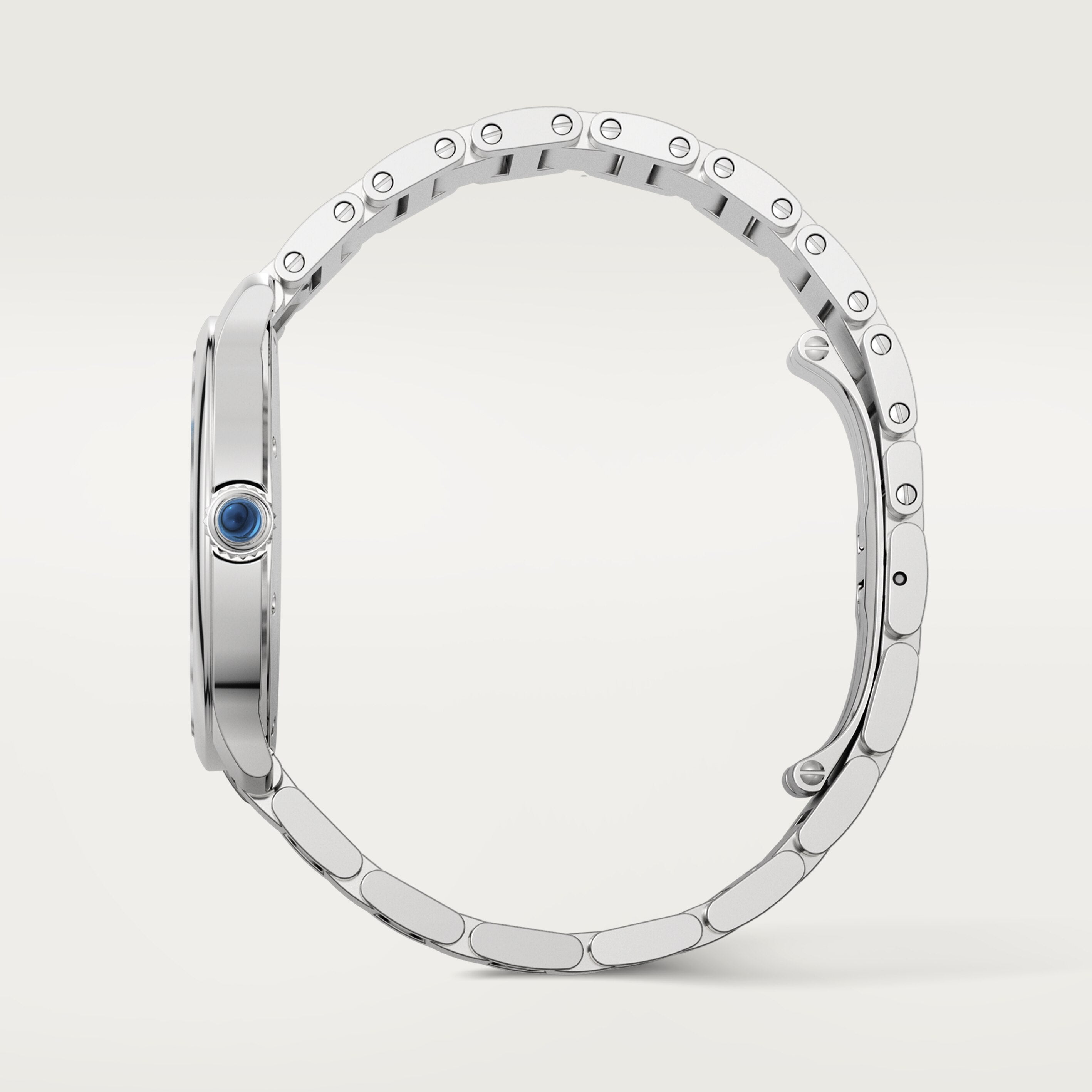 Watch in steel Ronde Must de Cartier Cartier