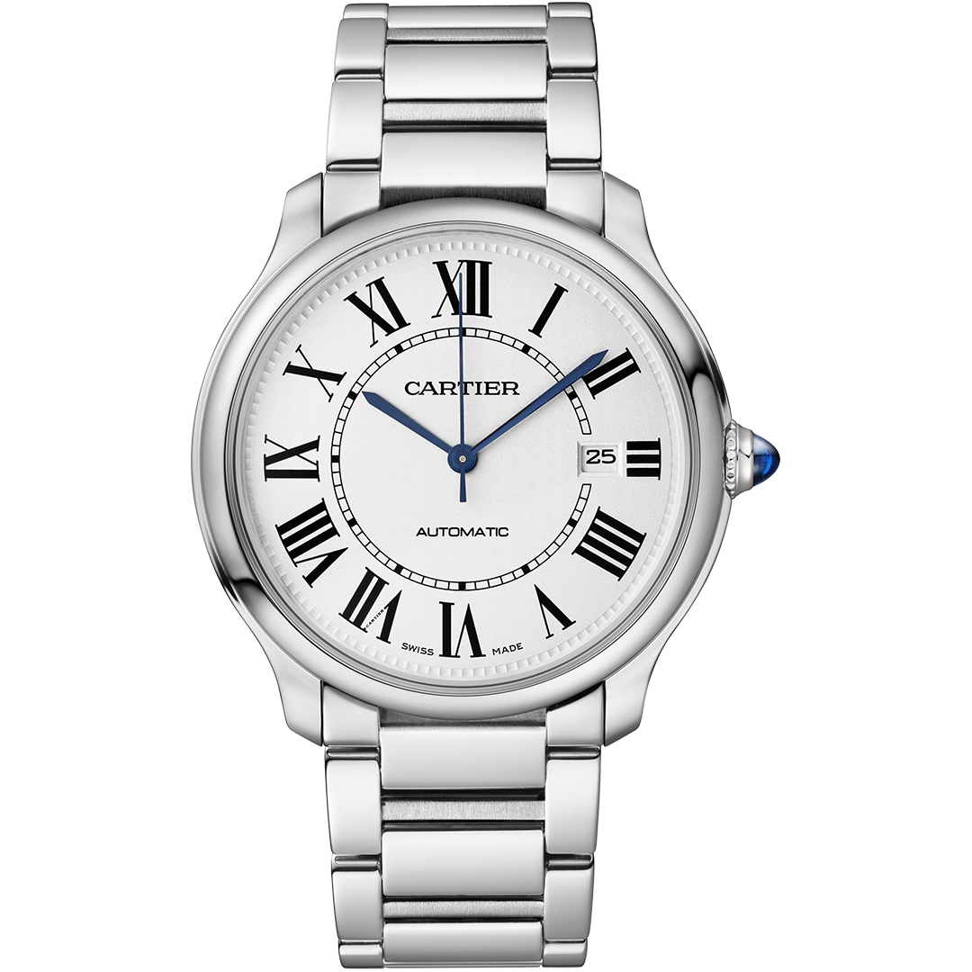 Watch in steel Ronde Must de Cartier Cartier