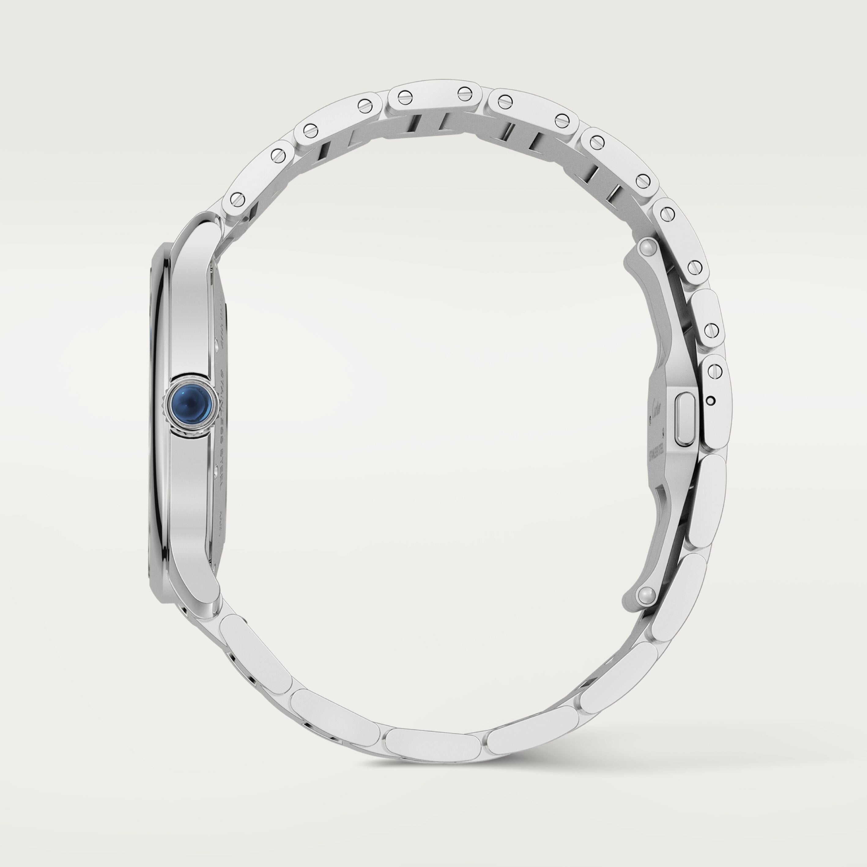 Watch in steel Ronde Must de Cartier Cartier