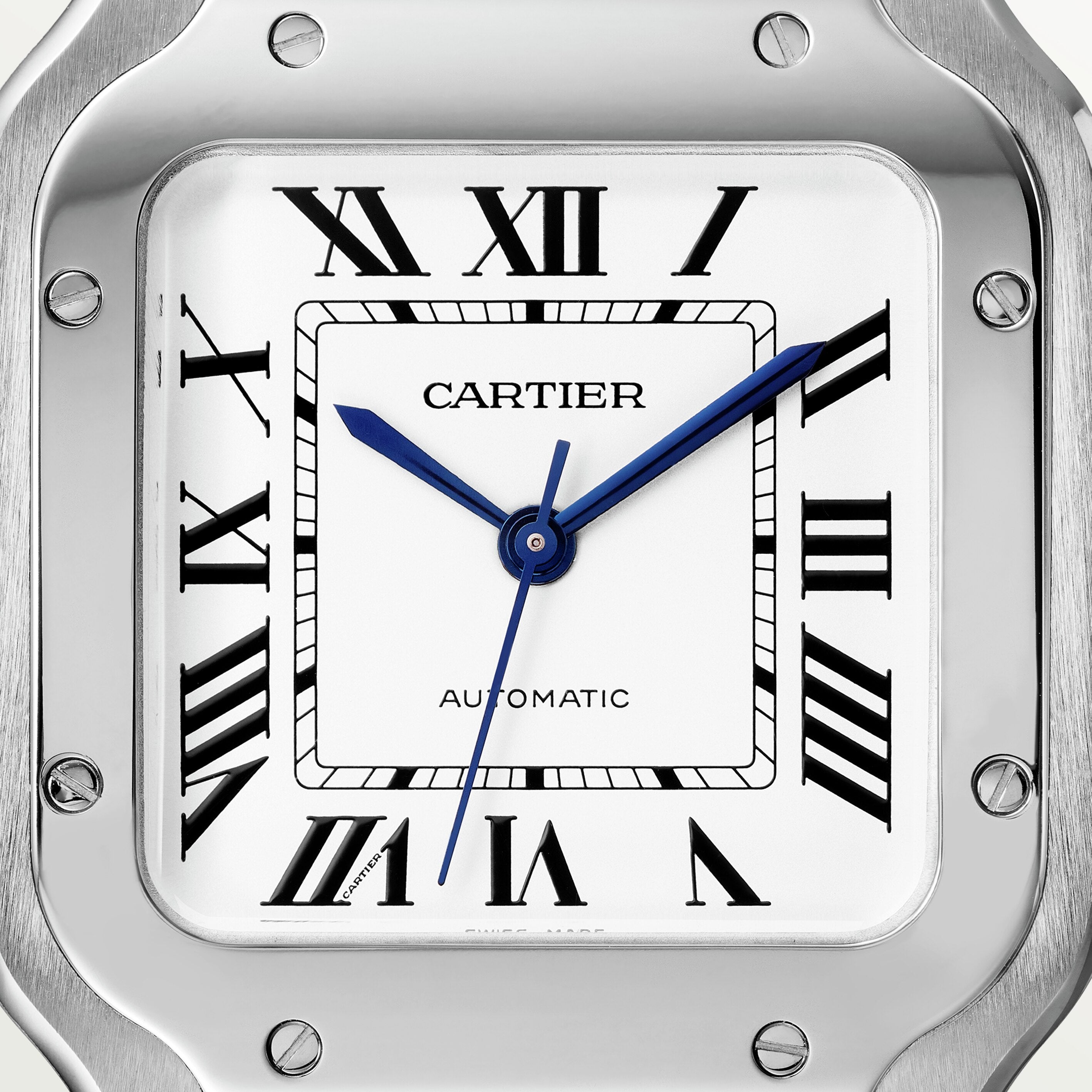 Watch in steel Santos de Cartier Cartier