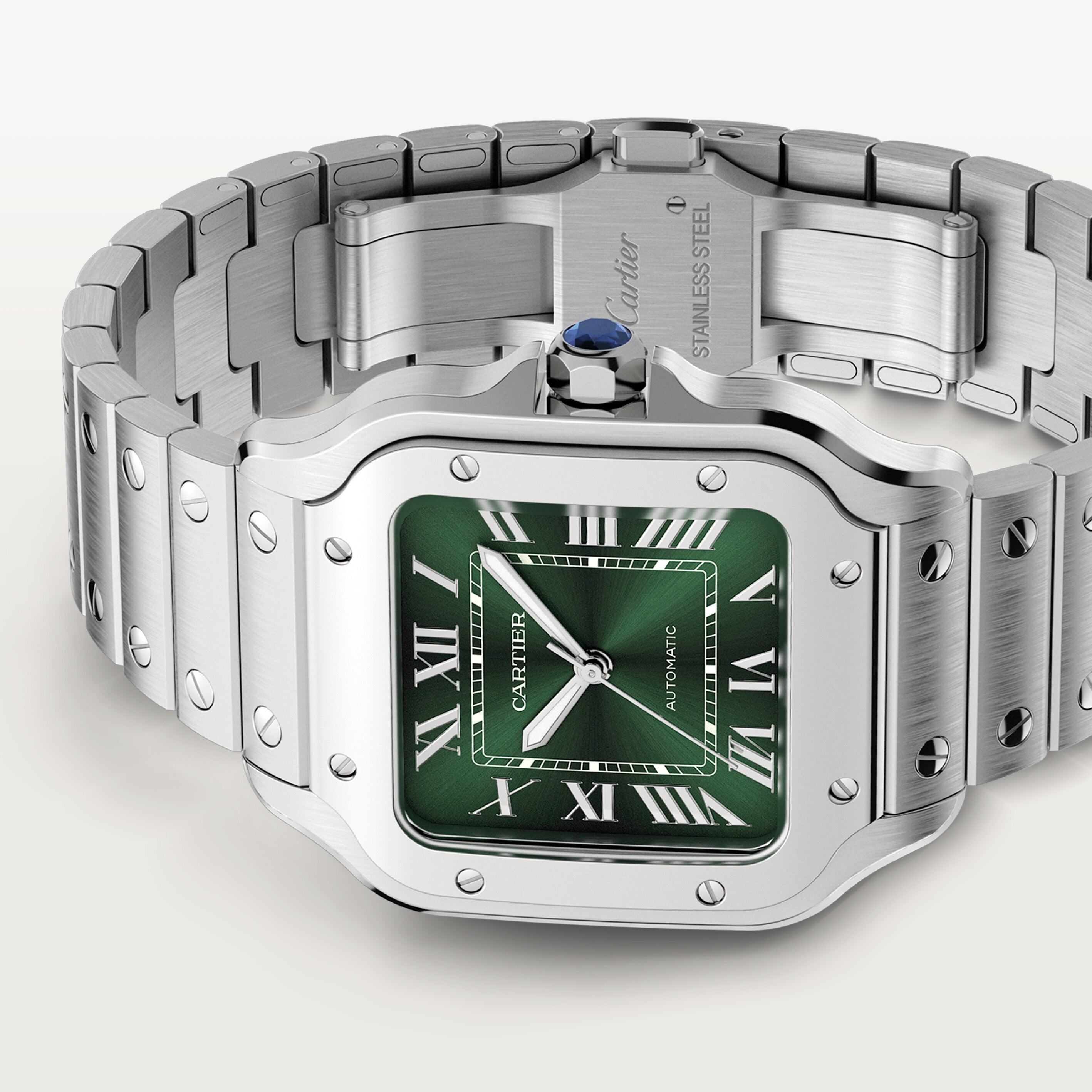 Orologio in acciaio Santos de Cartier Cartier