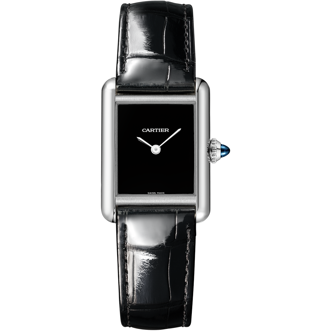 Watch in steel Tank Must Cartier
