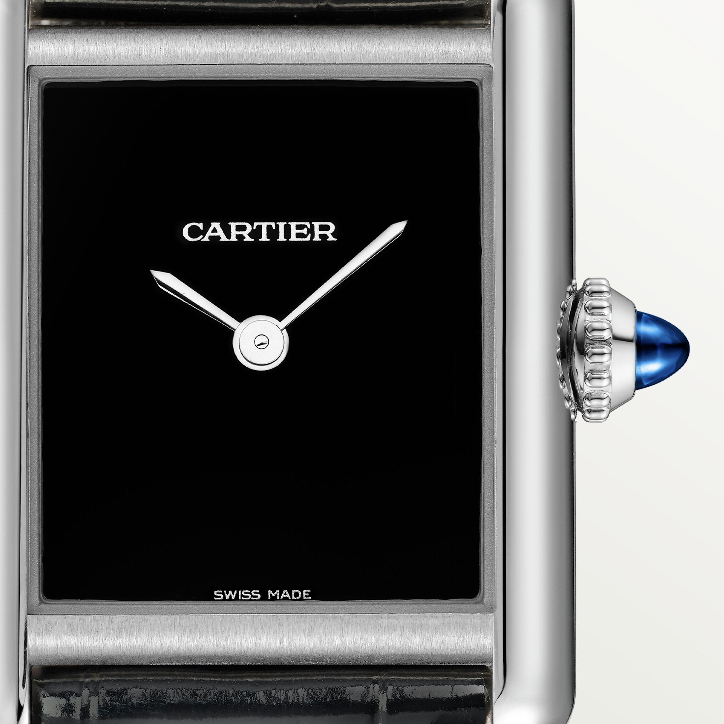 Watch in steel Tank Must Cartier