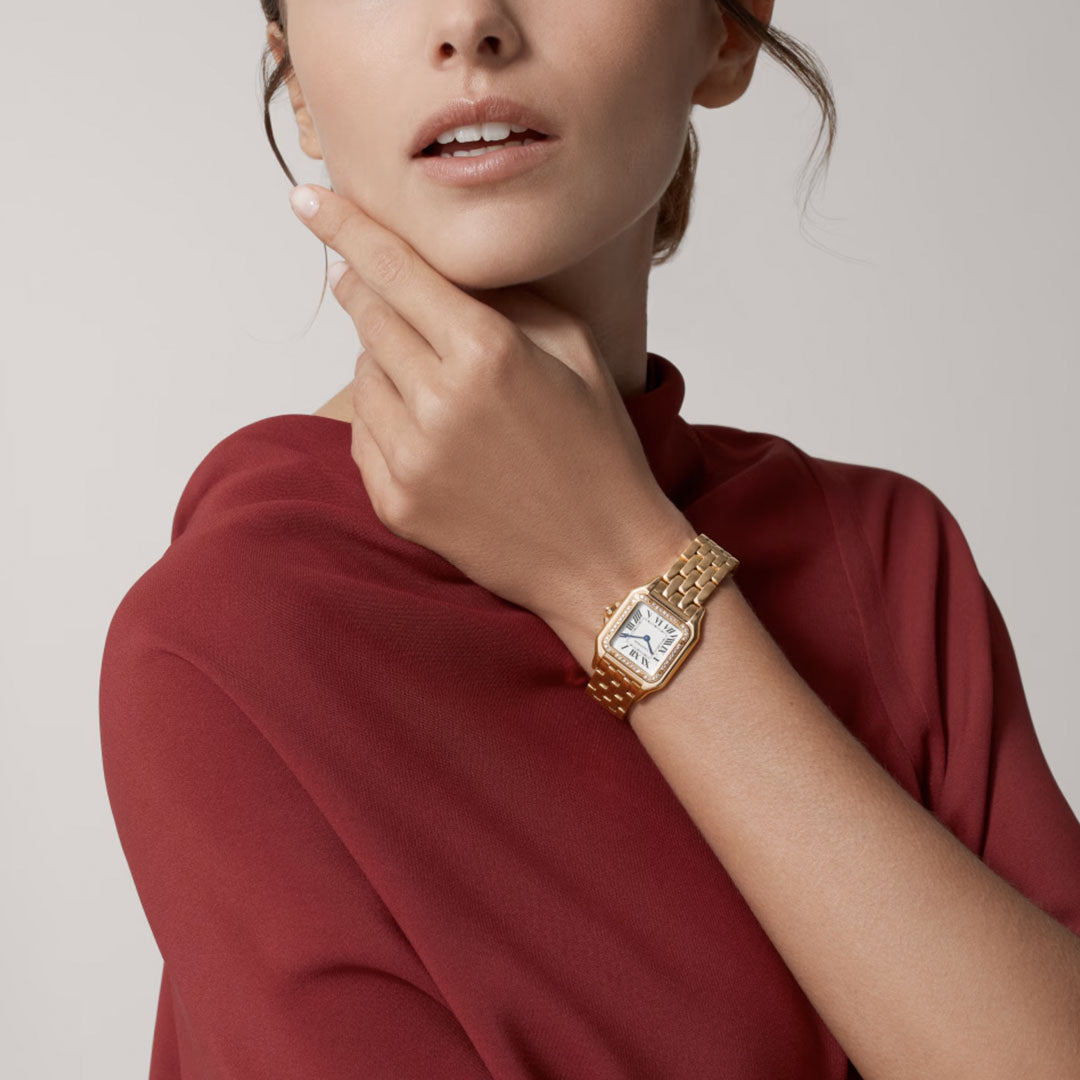 Orologio in oro rosa Panthère de Cartier Cartier