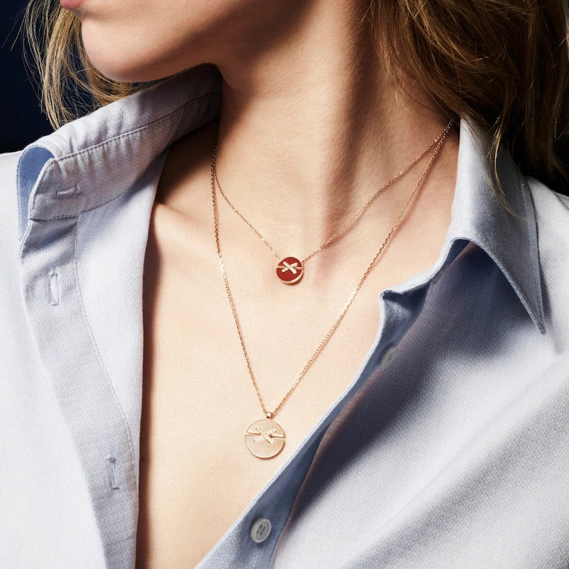 Gioiello in oro rosa Collana Jeux de Liens Harmony - Modello piccolo Chaumet