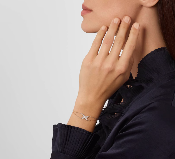 Gioiello in oro rosa Bracciale Jeux de Liens Chaumet