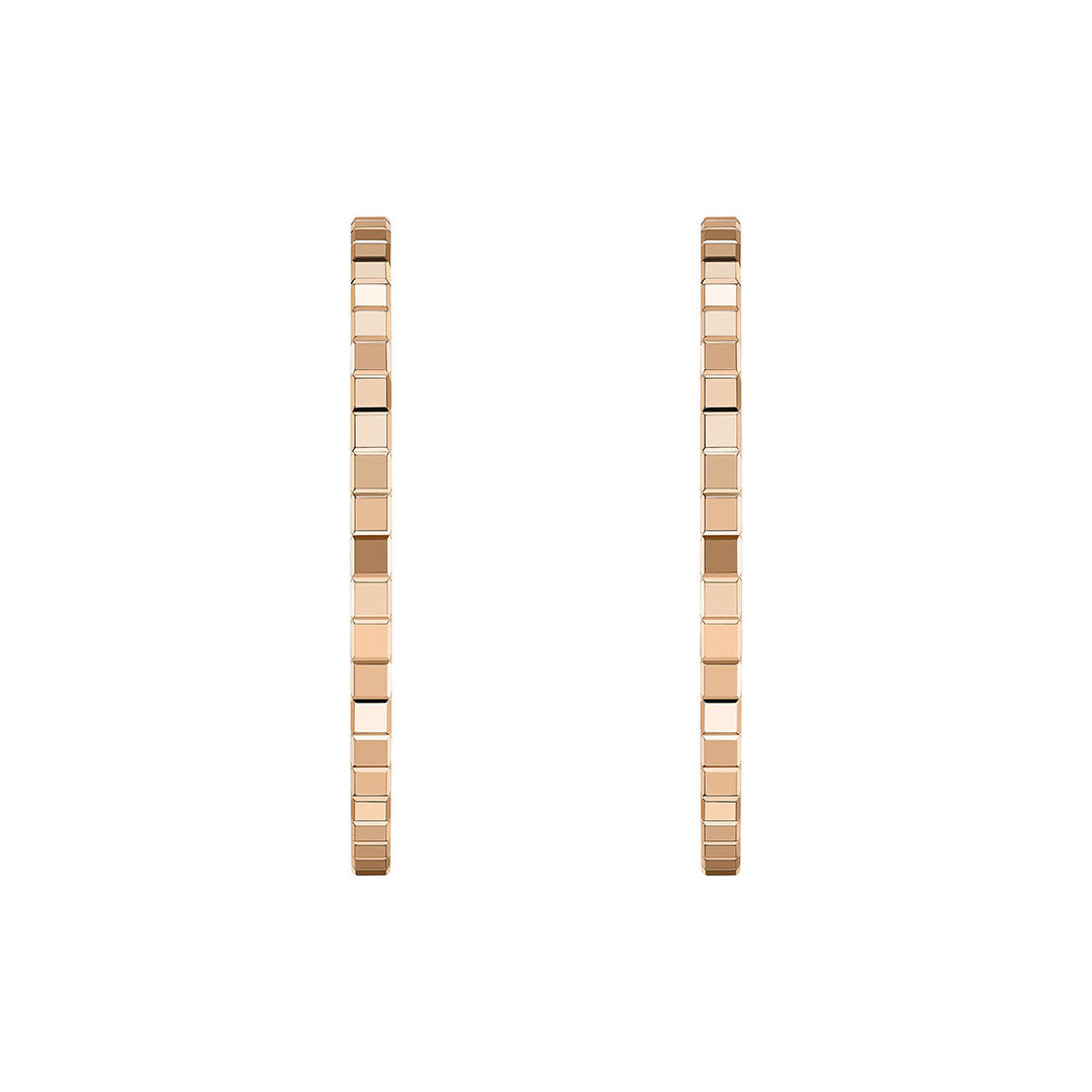 Gioiello in oro rosa Orecchini Ice Cube Chopard