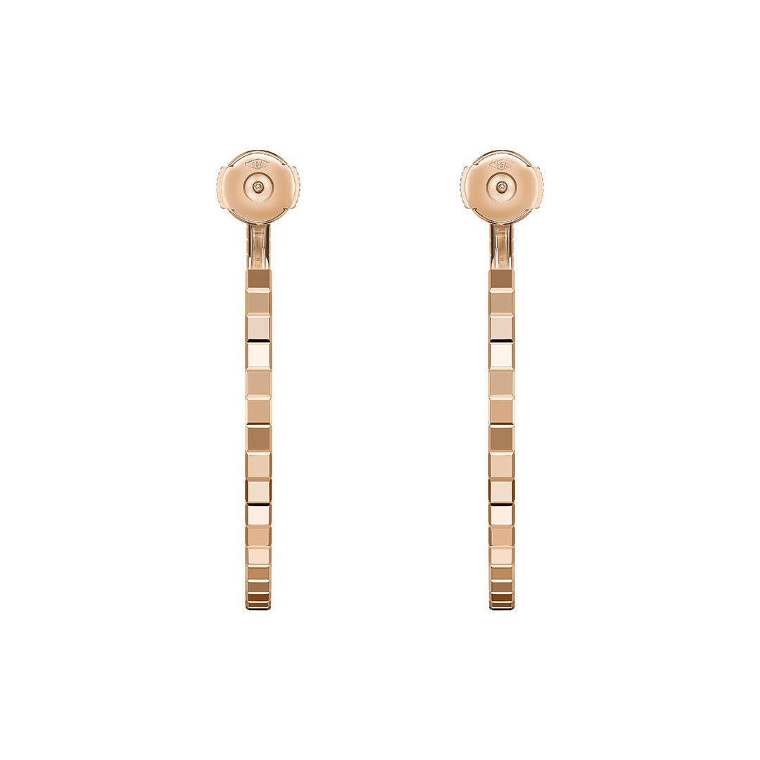 Gioiello in oro rosa Orecchini Ice Cube Chopard