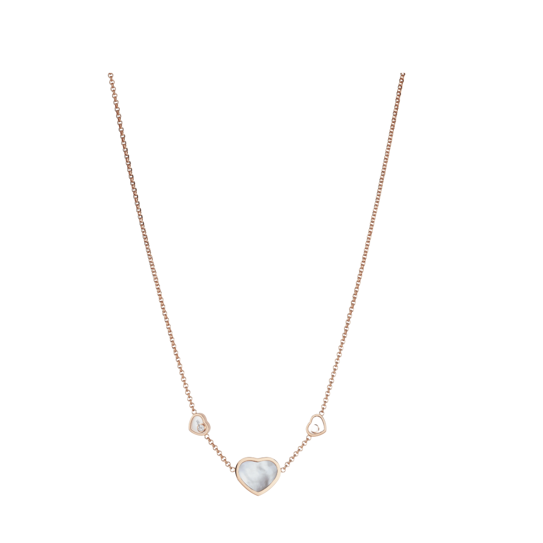 Gioiello in oro rosa Collana My Happy Hearts Chopard