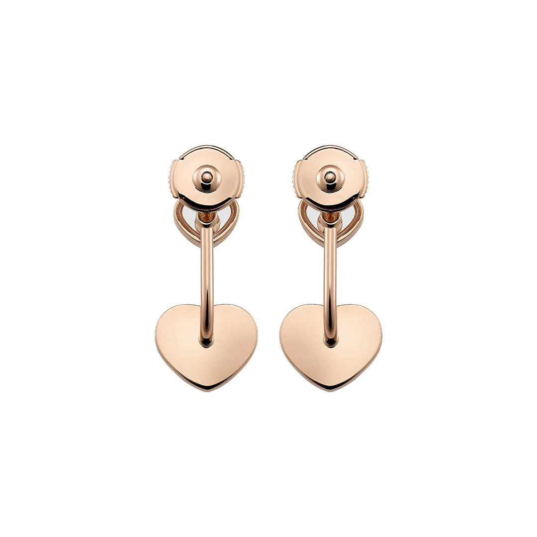 Gioiello in oro rosa Orecchini Happy Hearts Chopard