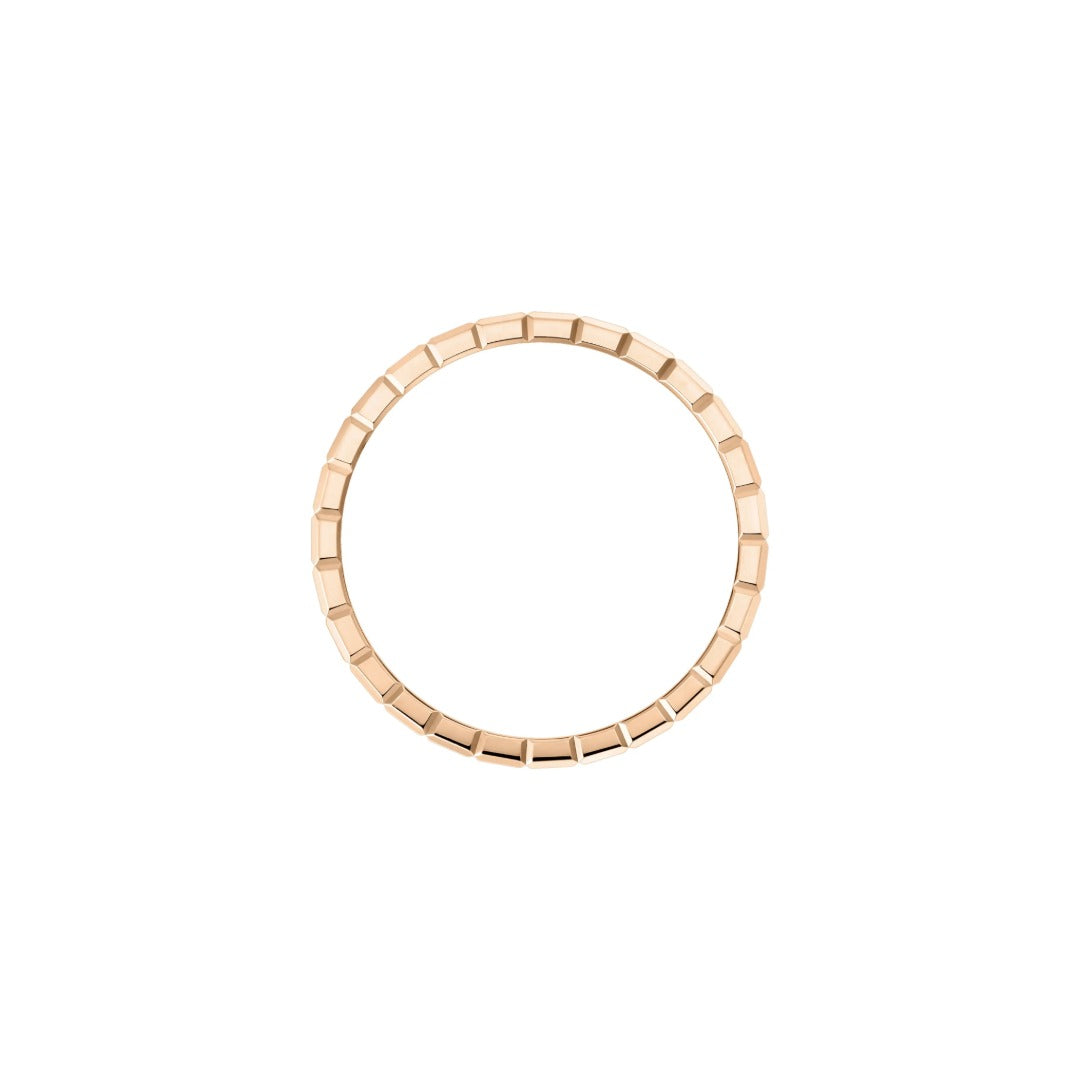 Gioiello in oro rosa Anello Ice Cube Chopard