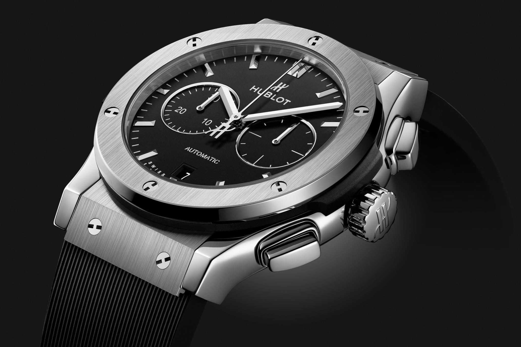 Watch in titanium Classic Fusion Chronograph Titanium Hublot