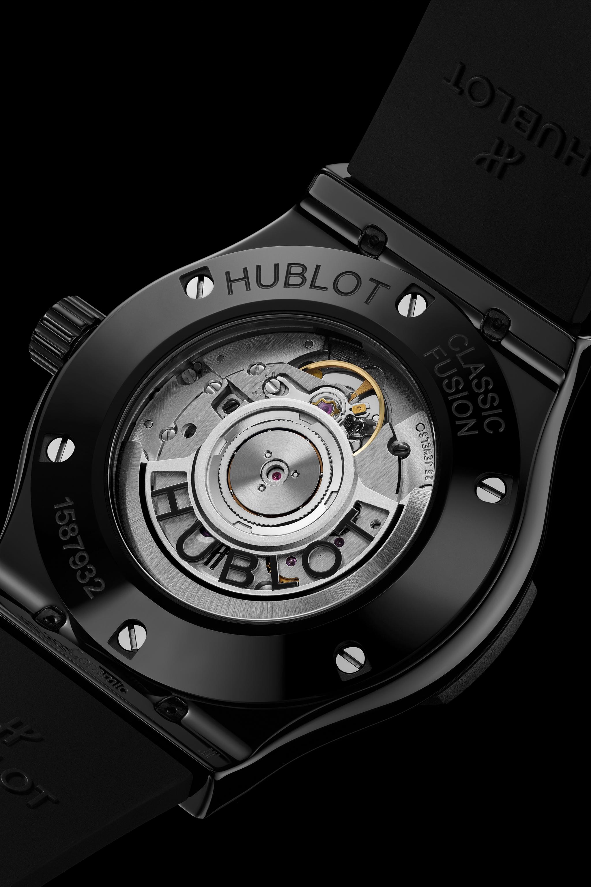 Watch in ceramics Classic Fusion Original Black Magic Hublot