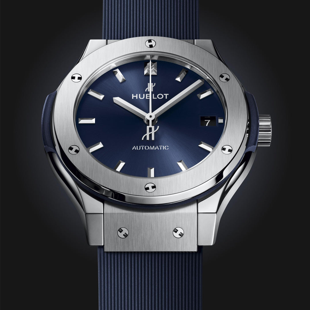 Orologio in titanio Classic Fusion Titanium Blue Hublot