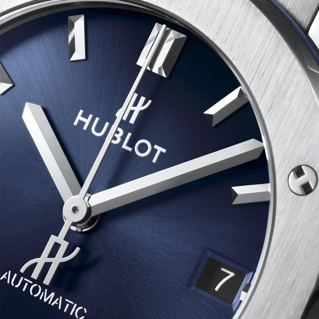 Orologio in titanio Classic Fusion Titanium Blue Hublot