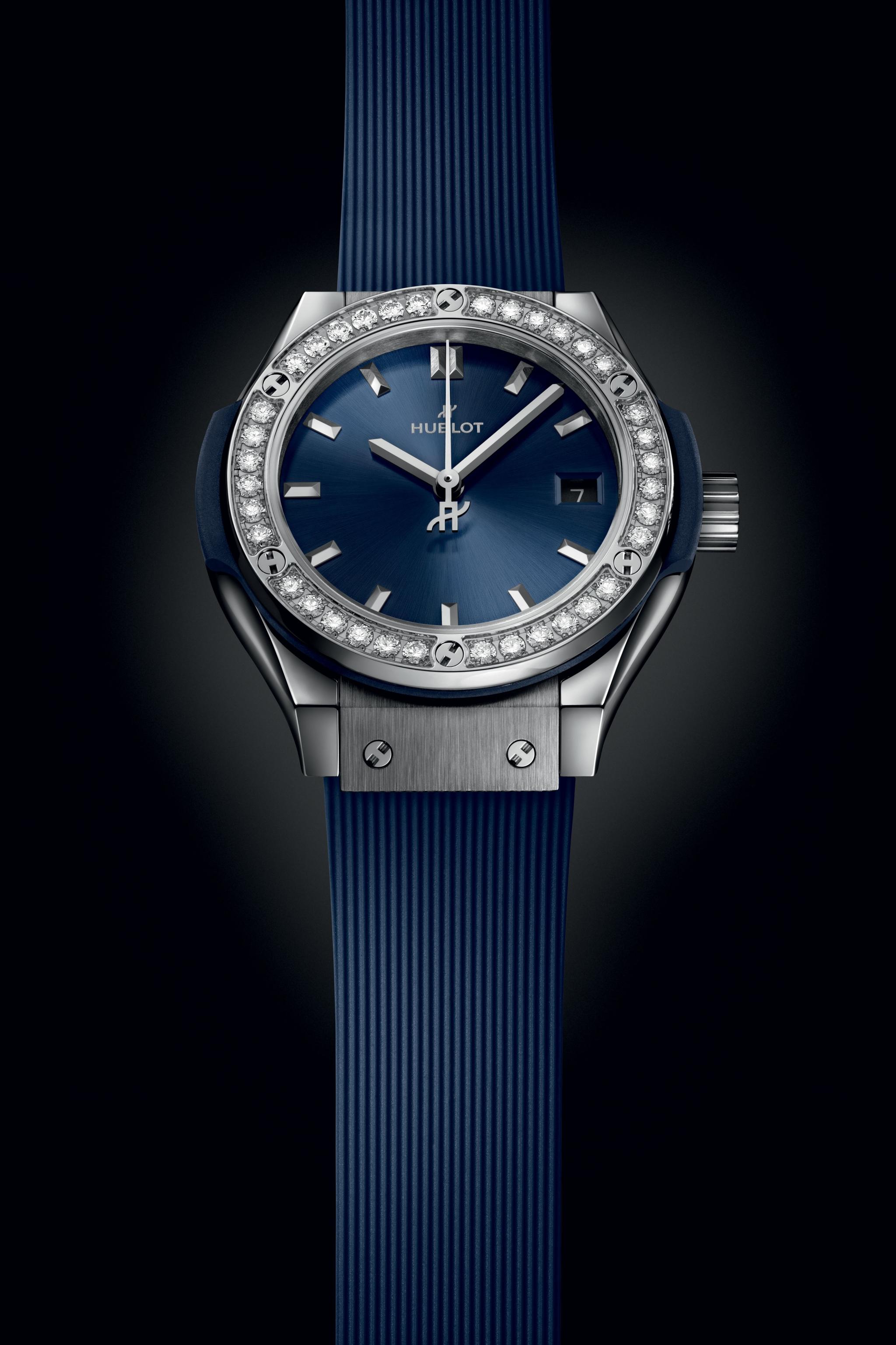 Classic Fusion Titanium Blue Diamonds3