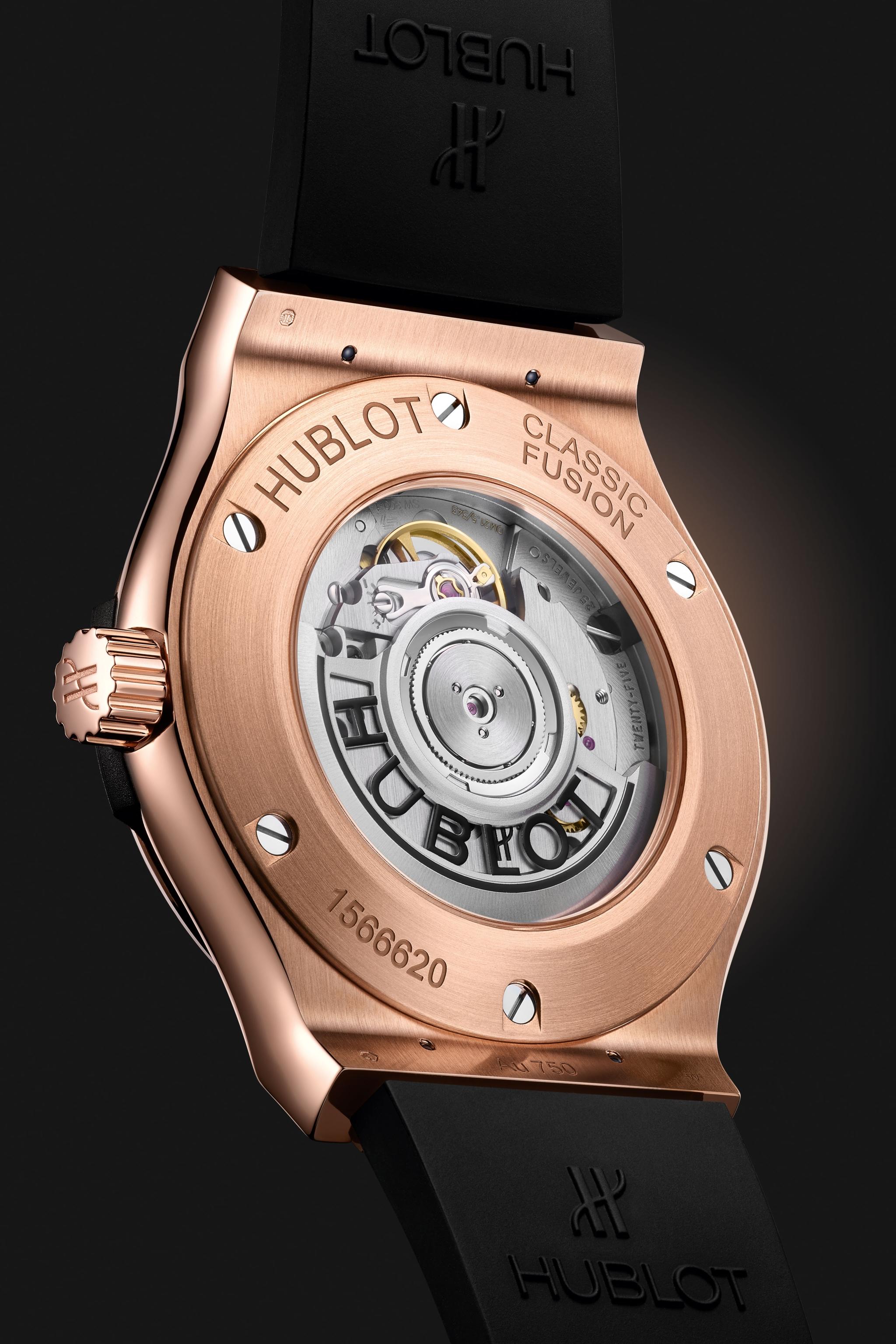 Watch in rose gold Classic Fusion King Gold Hublot