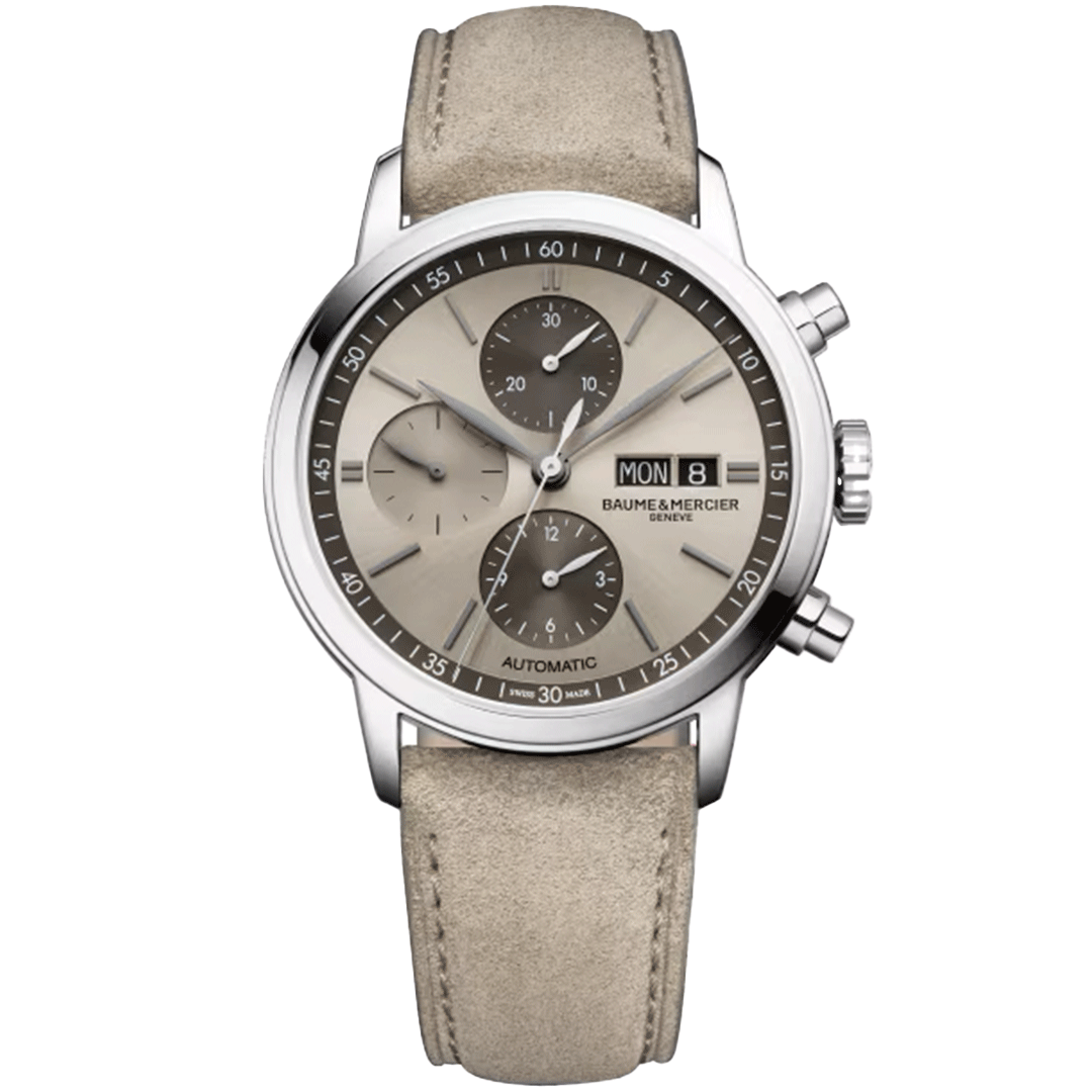 Watch in steel Classima Baume et mercier