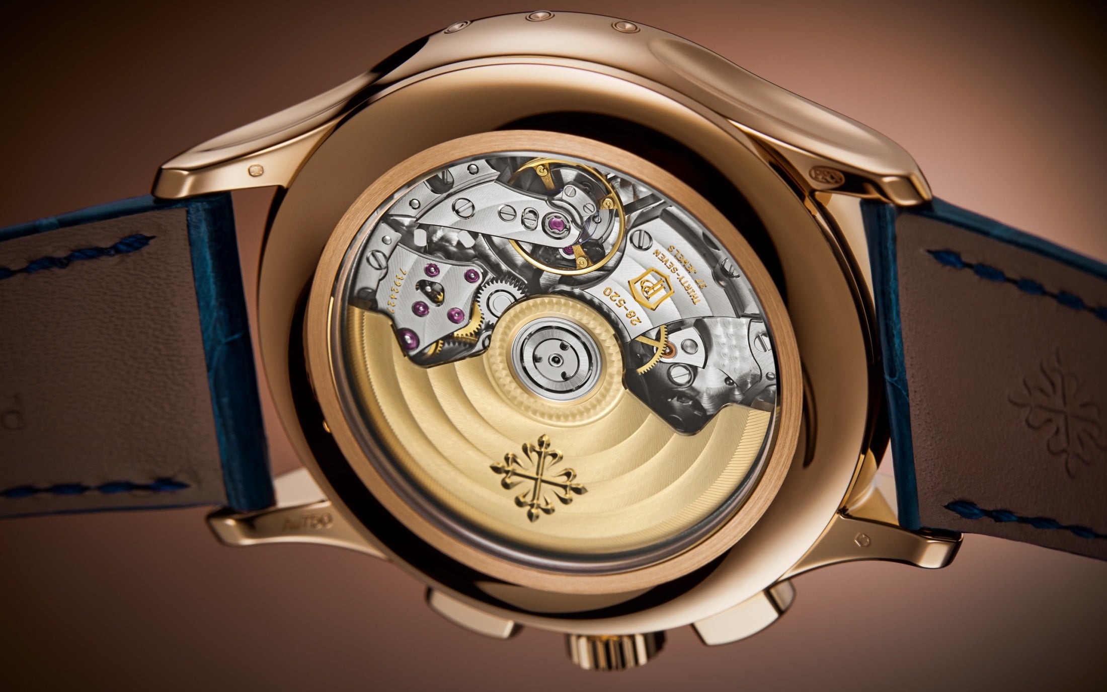 Orologio in oro rosa Complicazioni Patek philippe