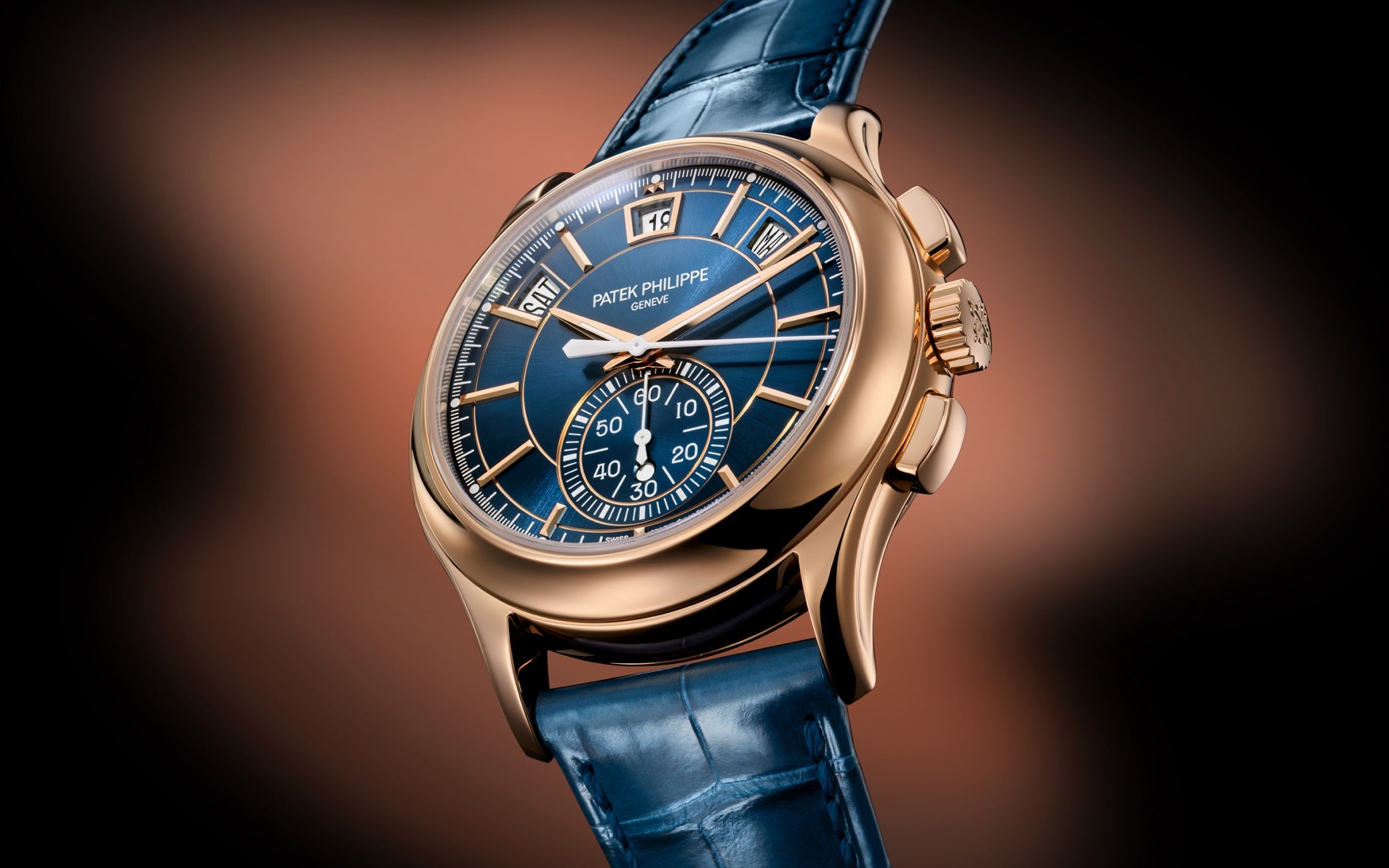 Orologio in oro rosa Complicazioni Patek philippe