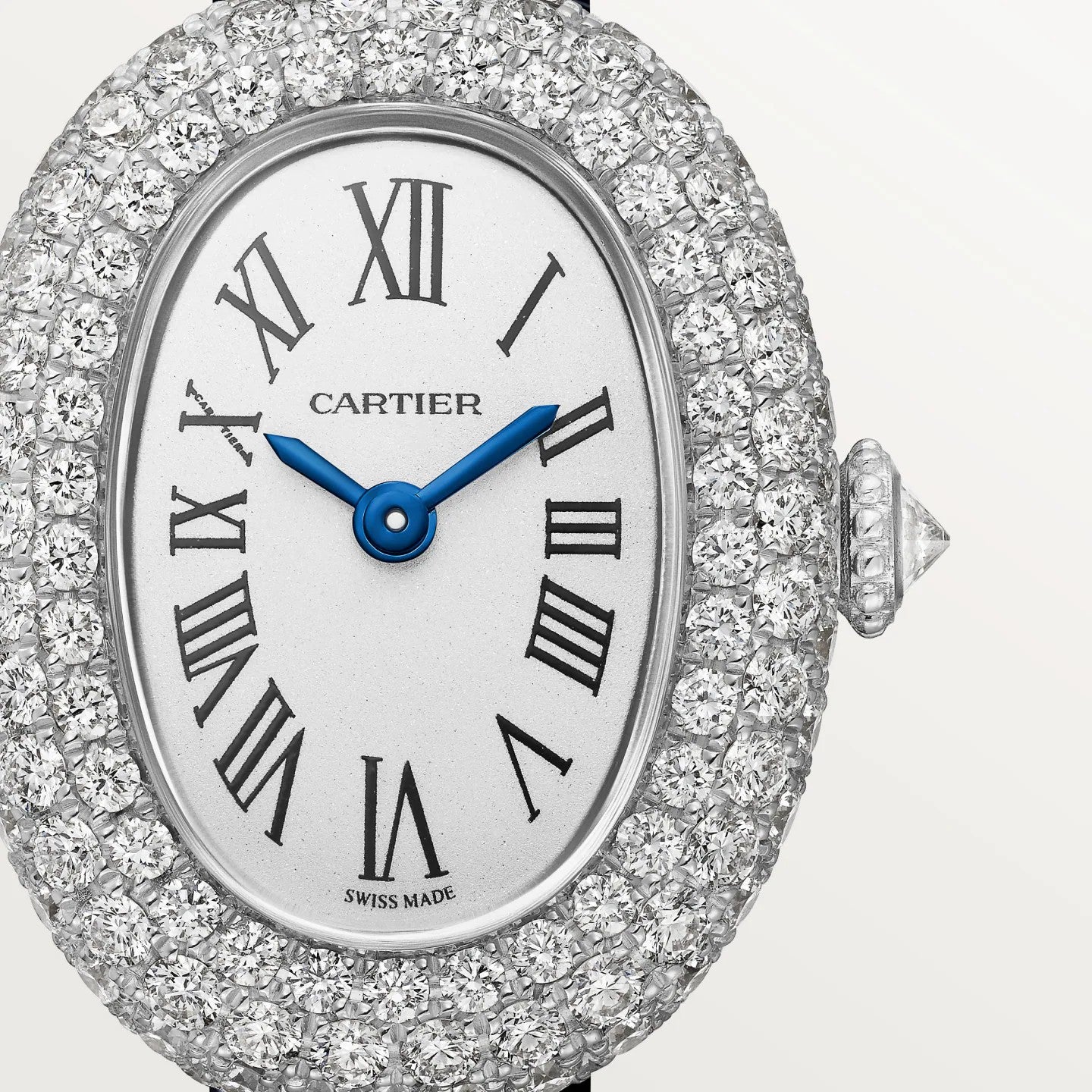 Orologio in oro bianco Baignoire de Cartier Cartier
