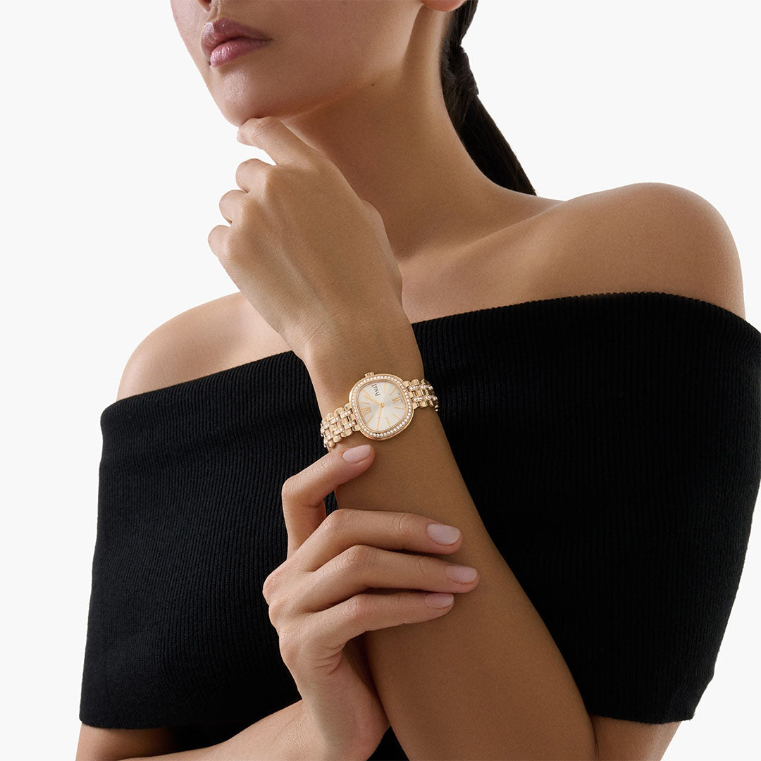 Orologio in oro rosa Sixtie Piaget