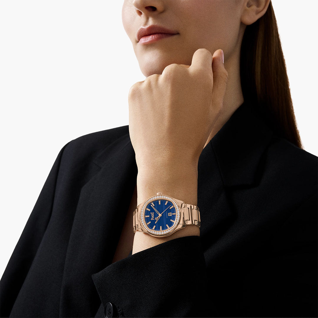 Watch in rose gold Polo Signature Date Piaget