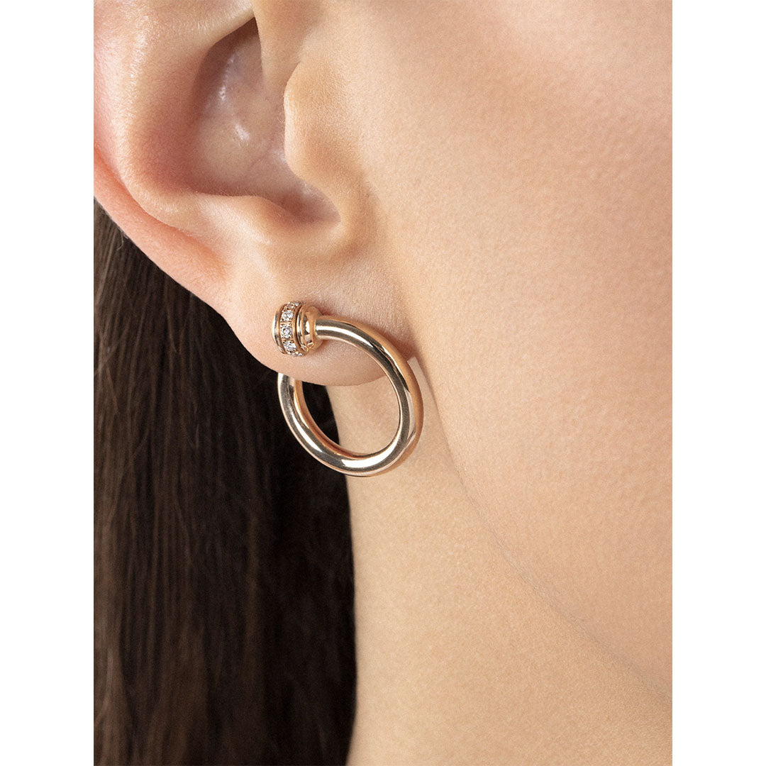 Earrings in rose gold Possession Earrings Piaget