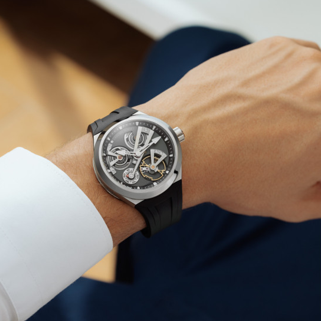 Watch in titanium Balancier 3 Greubel forsey