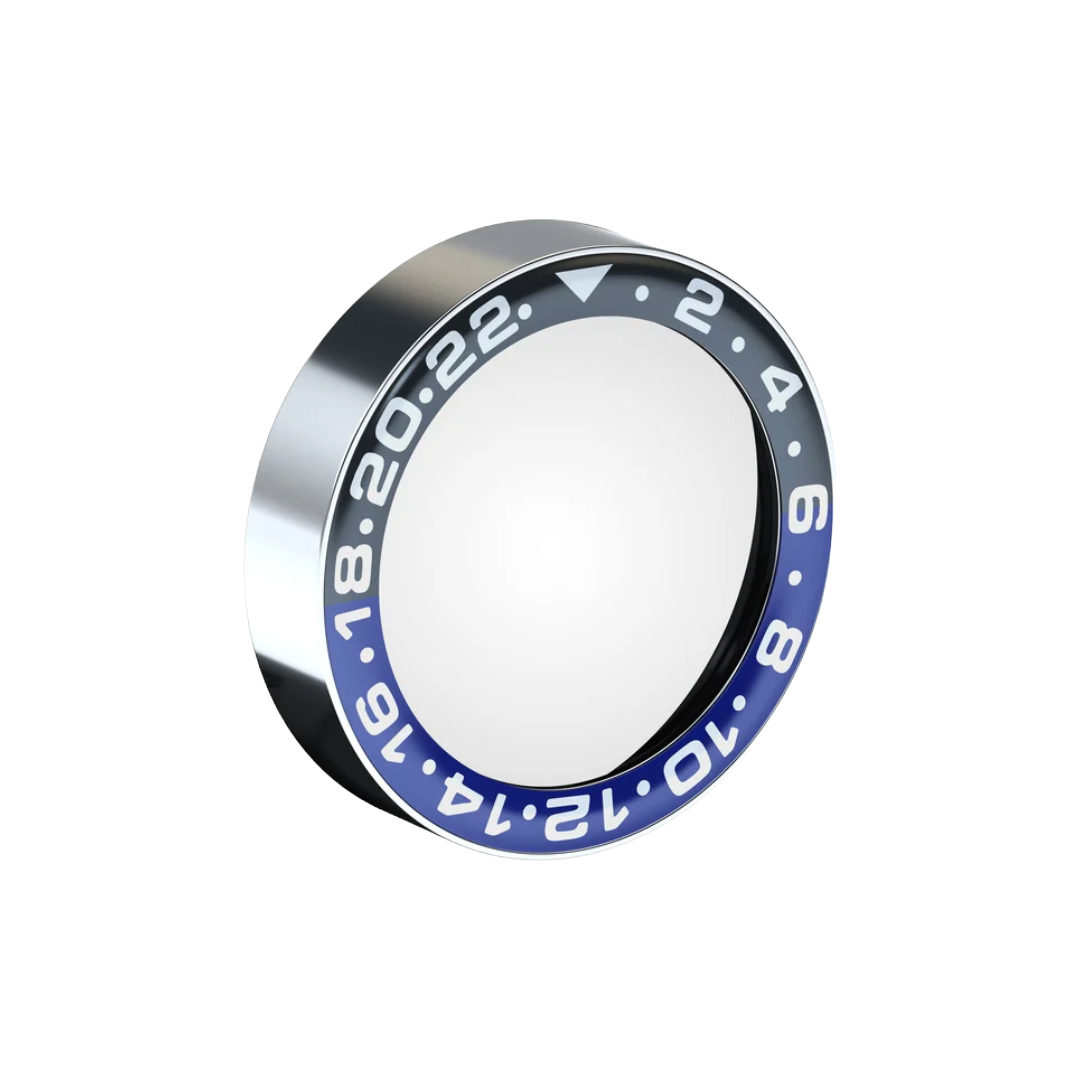 Accessorio in metallo e plastica Rotor One Blue/Black Sport Bezel  Scatola del tempo