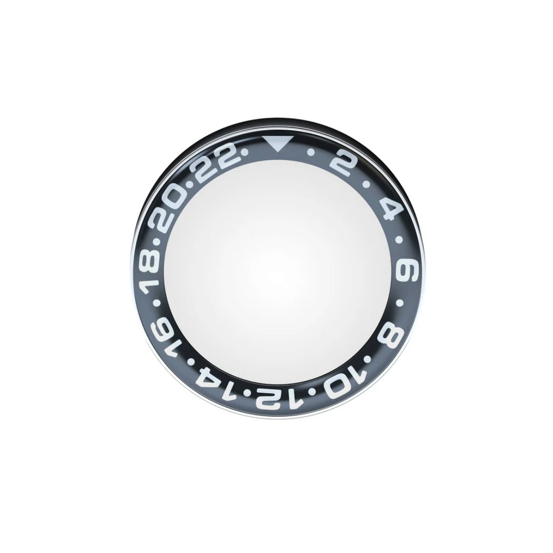 Accessorio in metallo e plastica Lunetta Rotor One Nero Scatola del tempo