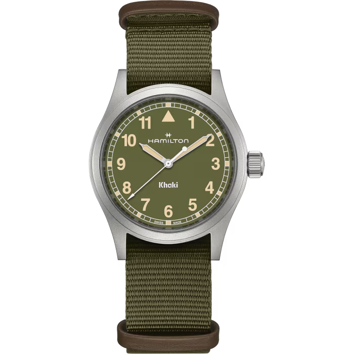 Orologio in acciaio Khaki Field Quartz Hamilton