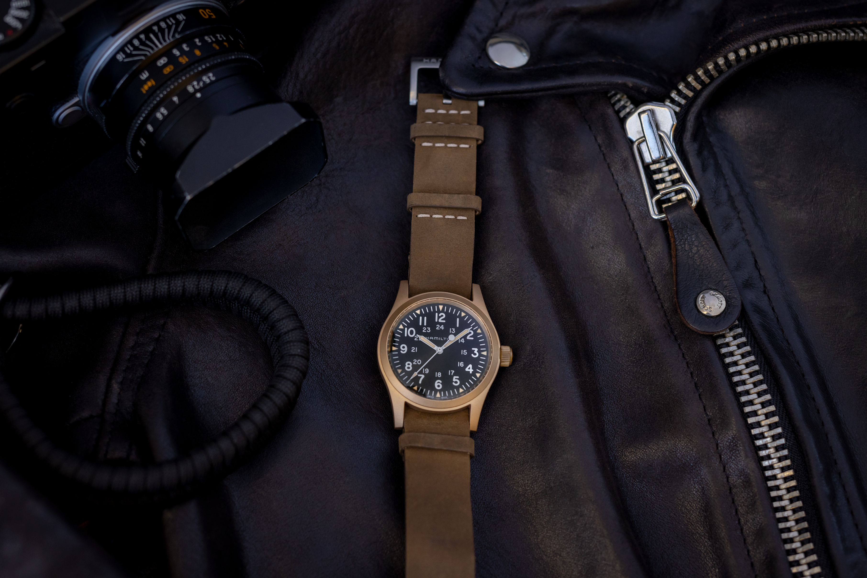 Khaki Field Mechanical Bronze3