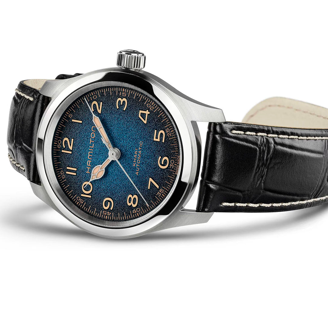 Watch in steel Khaki Field Murph 38 mm Hamilton