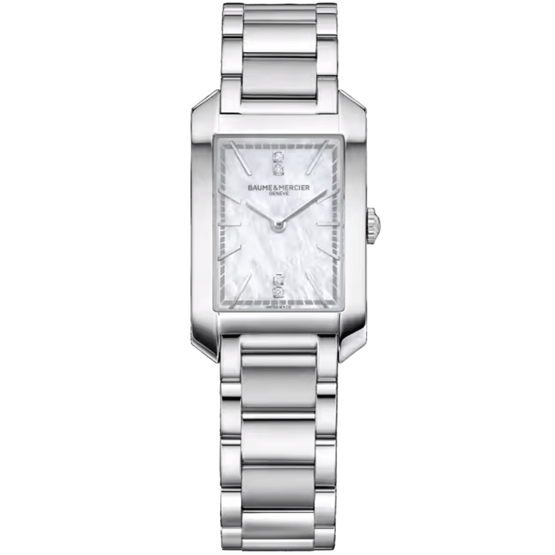 Watch in steel Hampton  Baume et mercier
