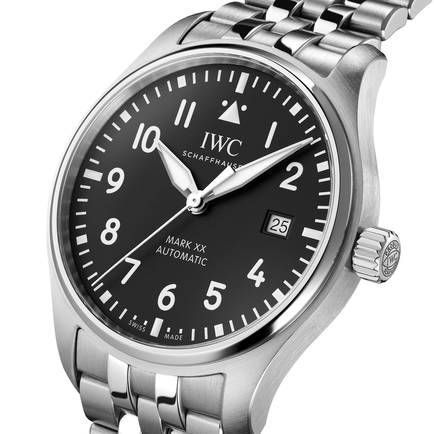 Orologio in acciaio Pilot's Watches Mark XX Iwc