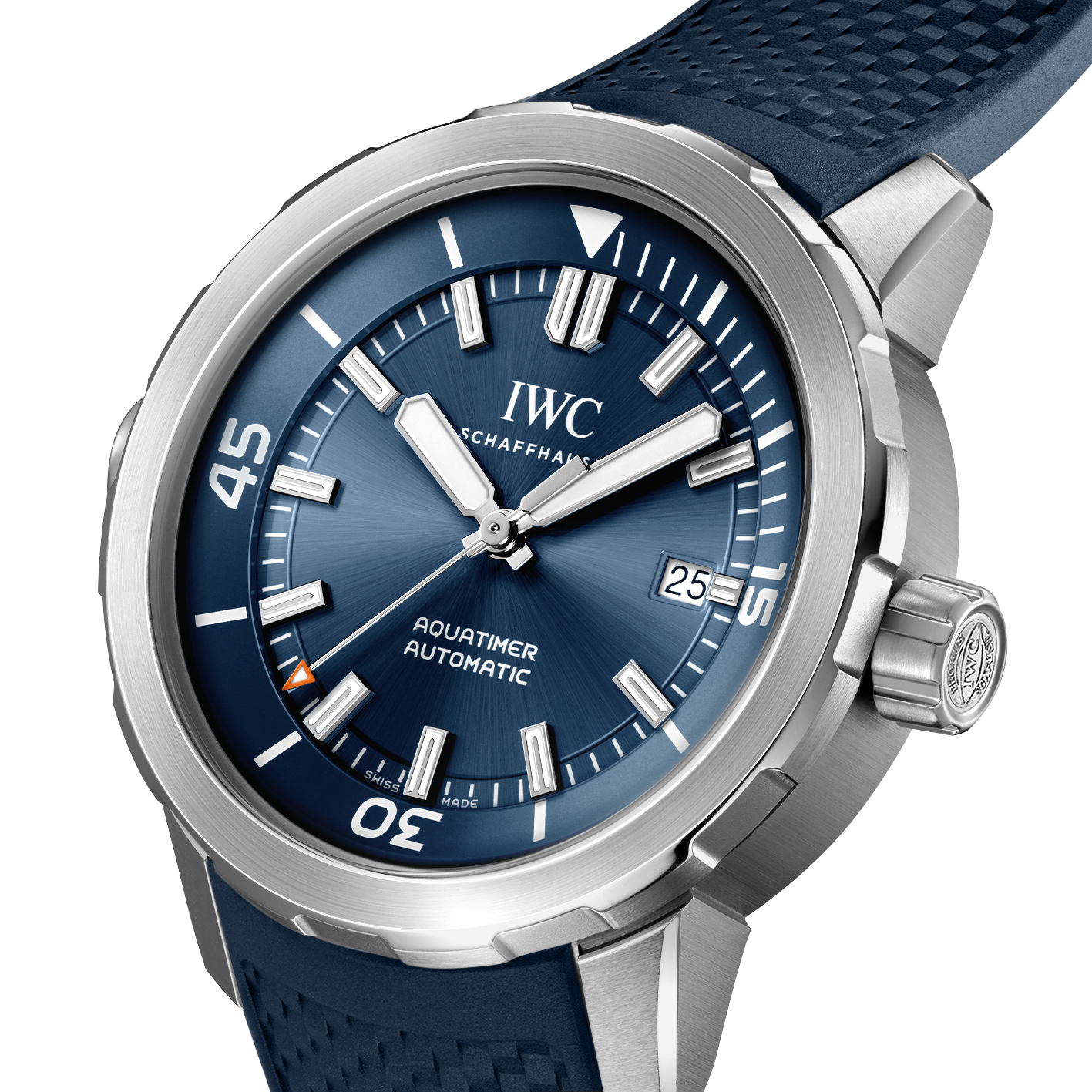 Watch in steel Aquatimer Automatic  Iwc