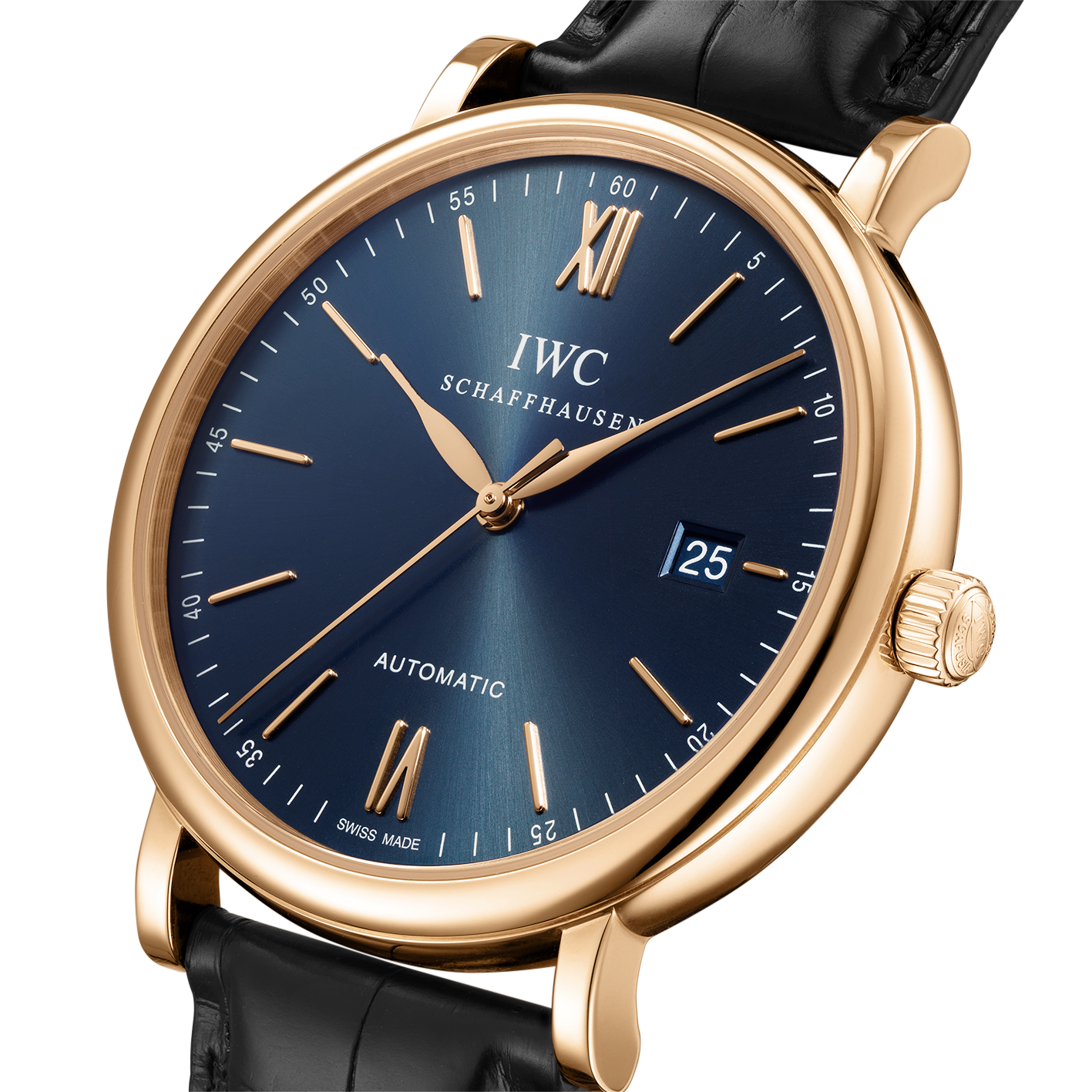 Watch in rose gold Portofino Automatic Iwc