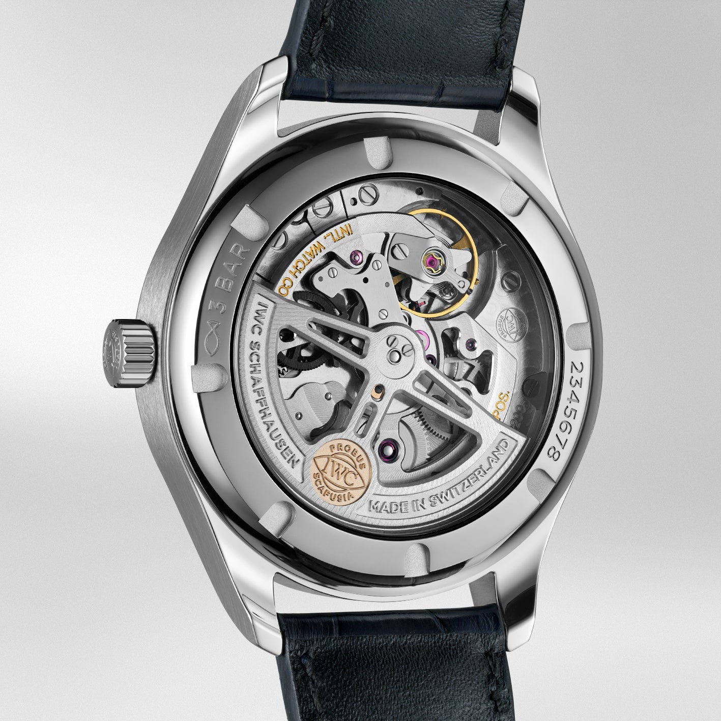 Watch in steel Portugieser Automatic Iwc