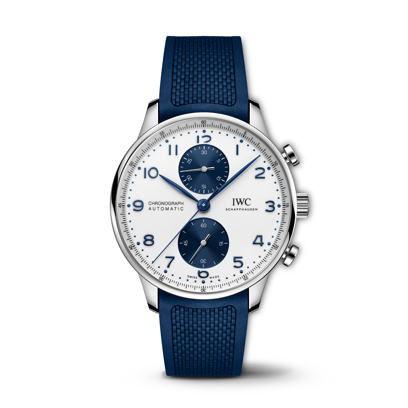 Orologio in acciaio Portugieser Chronograph Iwc