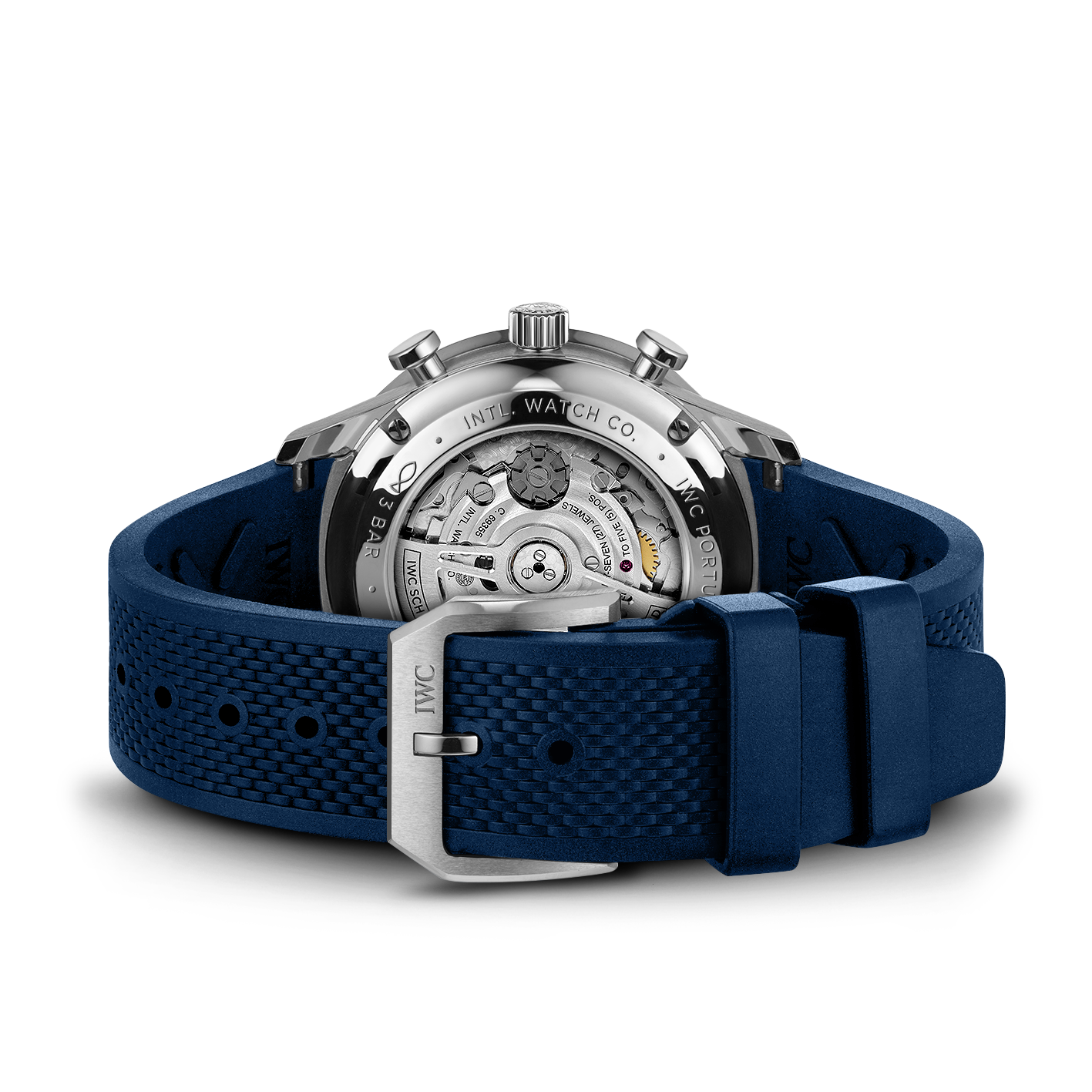 Orologio in acciaio Portugieser Chronograph Iwc