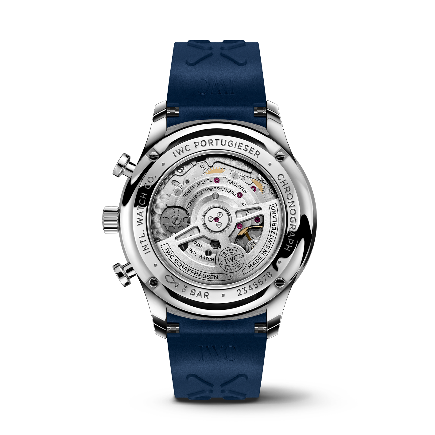 Orologio in acciaio Portugieser Chronograph Iwc