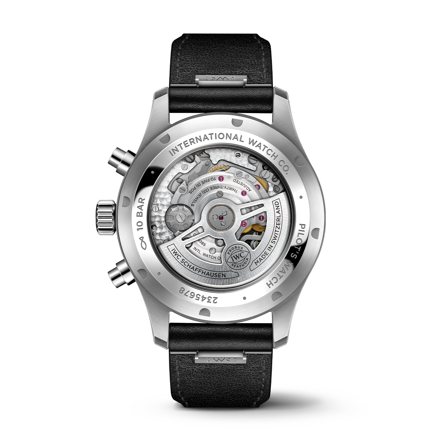 Orologio in acciaio Pilot's Watches Chronograph Iwc