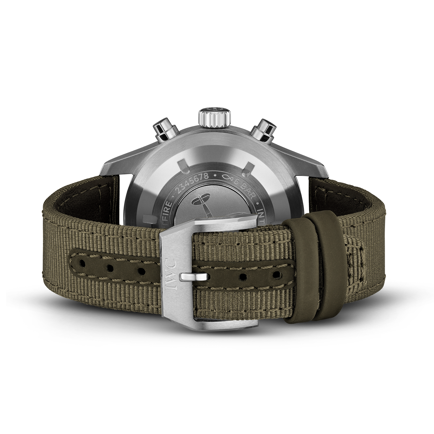 Orologio in acciaio Pilot's Watches Chronograph Spitfire Iwc