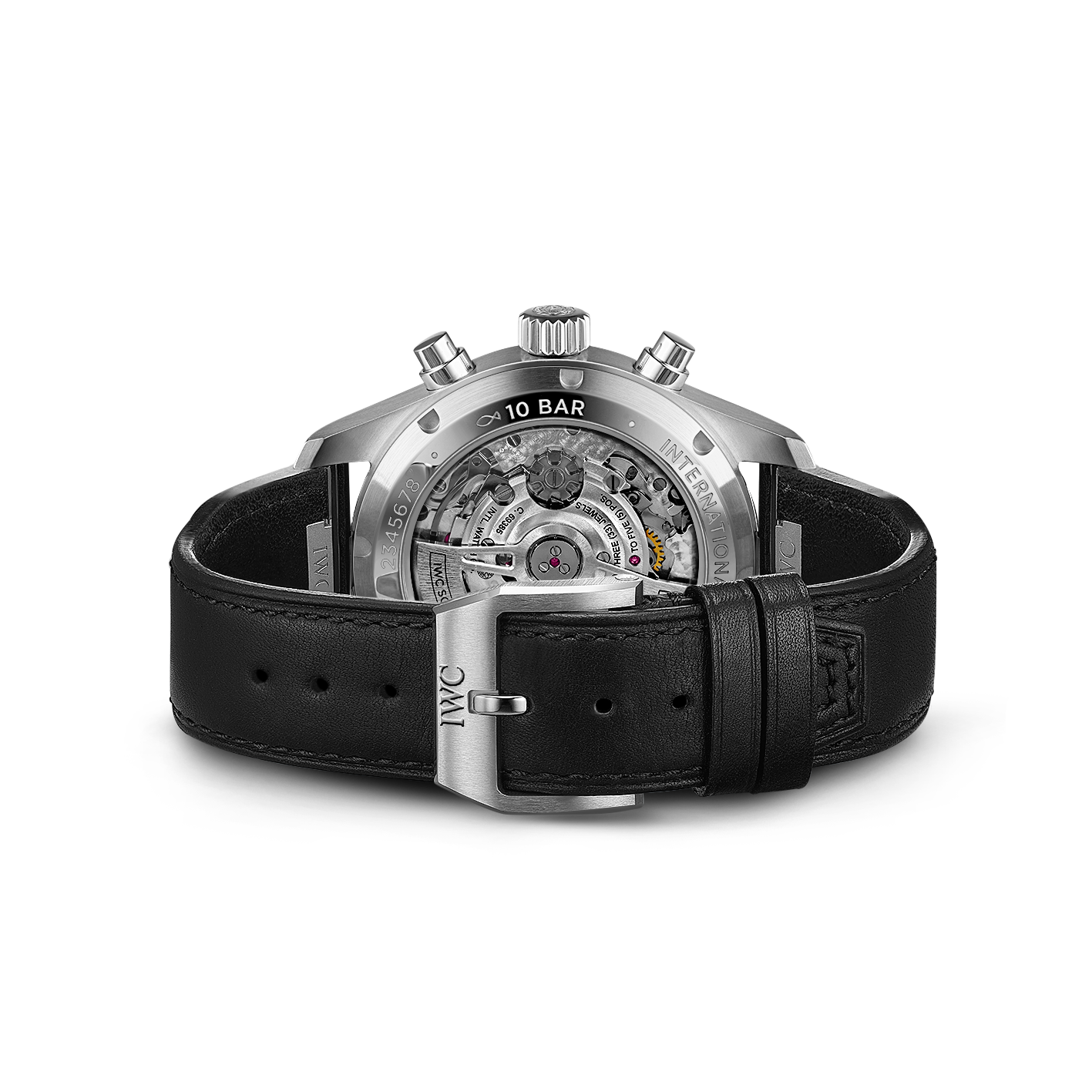 Orologio in acciaio Pilot's Watches Chronograph Iwc