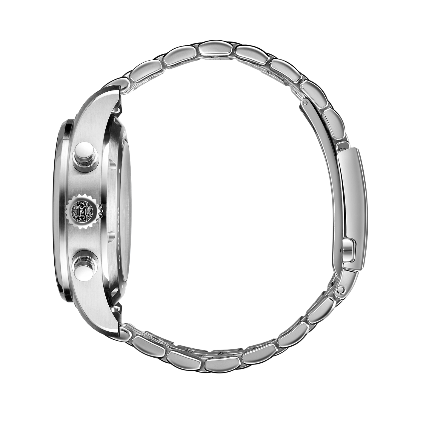 Watch in steel  Chronograph Iwc